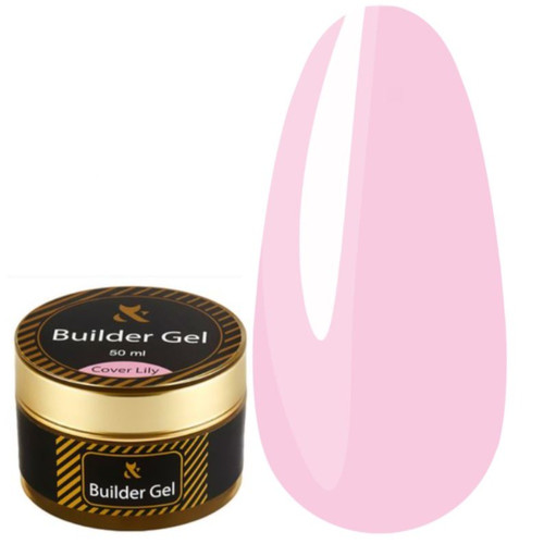Nail modeling gel FOX Builder gel Lily 50 ml - Фото №1