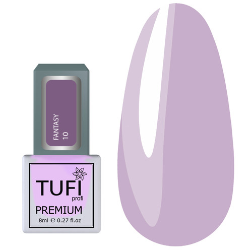 Декоративный лак для ногтей TUFI profi PREMIUM Fantasy 10 лиловый лепесток 8 мл - Фото №1