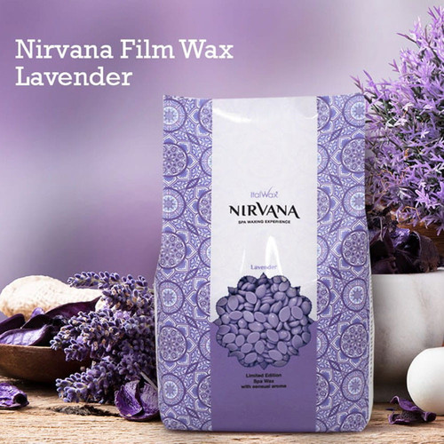 Низкотемпературный твердый воск в каплях для депиляции без полосок ItalWax Lavender лавандовый 1000 г - Фото №3