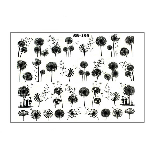 Slider design Crystaloff SB-193 flowers