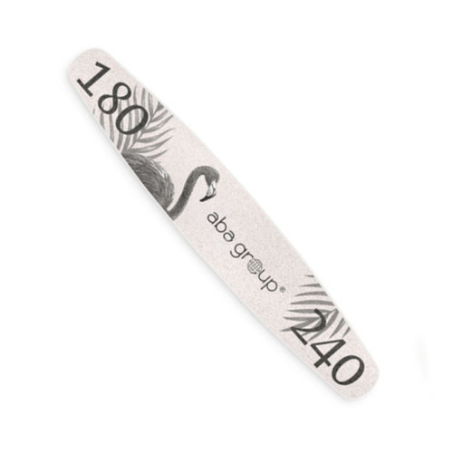 Aba Group SAFE PACKAGE Nail file ELIPSA 180/240 SLIM - FLAMING - Фото №1