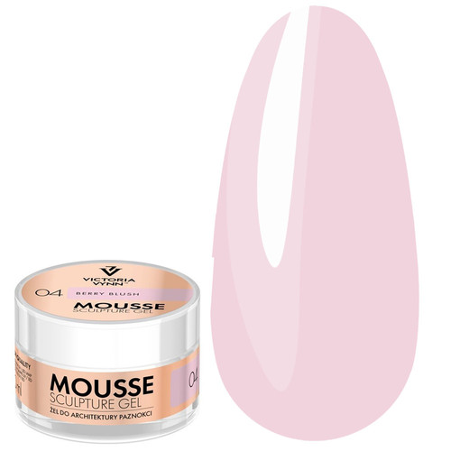 Mousse-gel Victoria Vynn 04 Berry Blush pink 15 ml - Фото №1