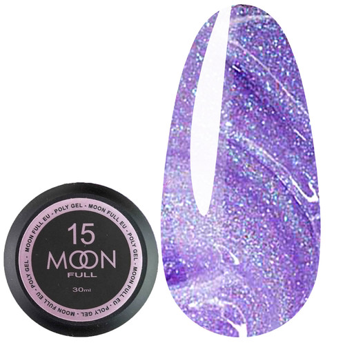 Полигель MOON FULL POLY GEL 30 мл 15 - Фото №1