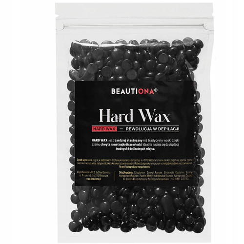 Горячий воск в гранулах BEAUTIONA Hard Wax Black 100 г