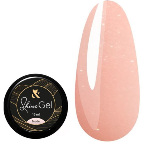 F.O.X Shine Gel Nude, 15 мл (JAR) - Фото №1