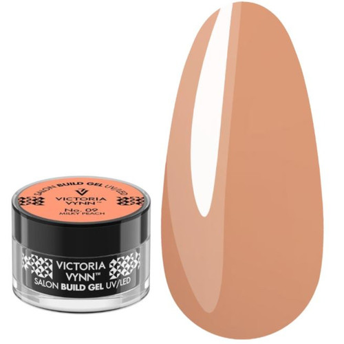 Гель для наращивания Victoria Vynn 09 Milky Peach 50мл - Фото №1