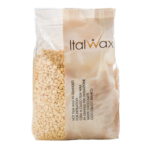 Горячий воск в гранулах ItalWax FilmWax белый шоколад 500г