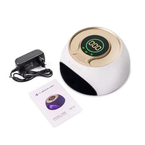 Лампа для маникюра PRO Nail LEDME ONE 120W WHITE белый - Фото №2