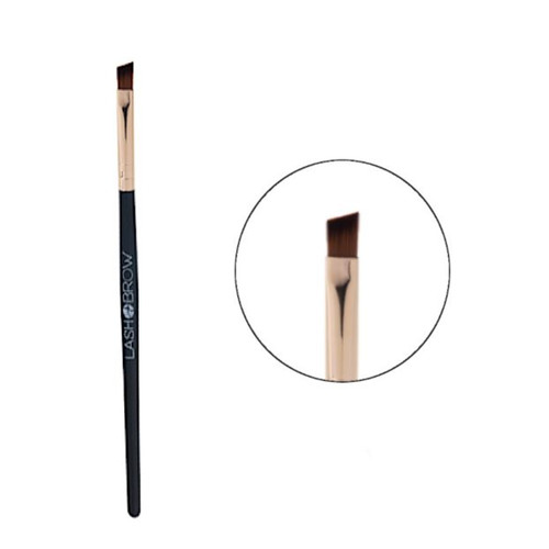 Angled brow brush