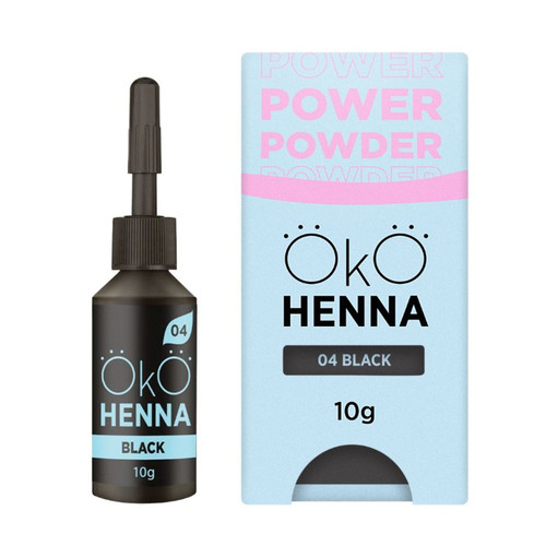 Хна для бровей Henna OKO, 04 Black, 10 g