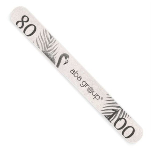 Aba Group SAFE PACKAGE Пилочка для ногтей PROSTY 80/100 STANDARD - FLAMING, 25 шт - Фото №1