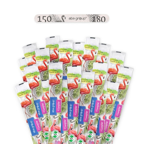 Aba Group SAFE PACKAGE Пилочка для ногтей PROSTY 150/180 STANDARD - FLAMING, 1 шт - Фото №2