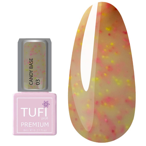 База TUFI profi PREMIUM Candy Base 03 марциипан  8 мл (0295674) - Фото №1