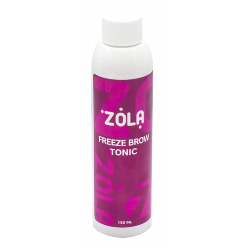 Eyebrow tonic Zola Freeze Brow Tonic cooling 150 ml - Фото №1