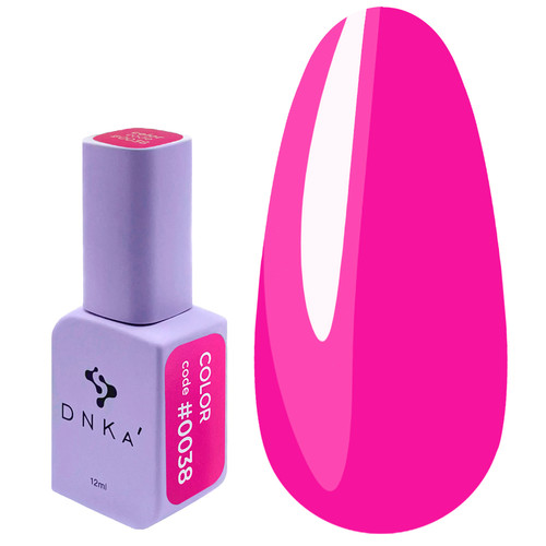 Гель-лак DNKa №0038 насыщенный розовый 12 мл (GPDC0038)