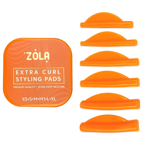 Набор валиков ZOLA Extra Curl Styling Pads для ламинирования ресниц 6 пар