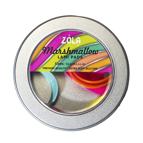 Набор валиков ZOLA Marshmallow Lami Pads для ламинирования ресниц 6 пар - Фото №1