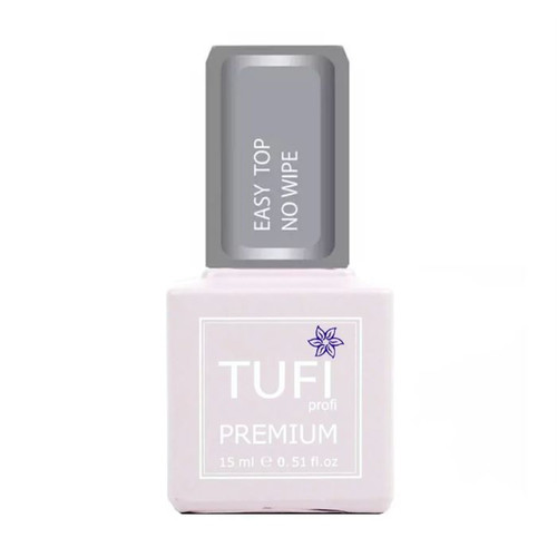 Топ TUFI profi PREMIUM Easy Top самовыравнивающийся без липкого слоя 15 мл - Фото №1