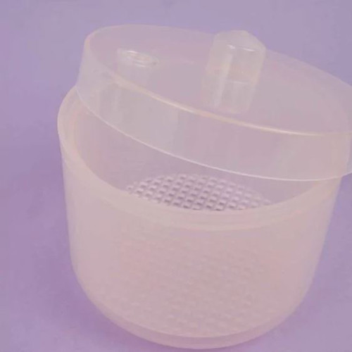 Container for soaking and sterilizing cutters pink - Фото №2