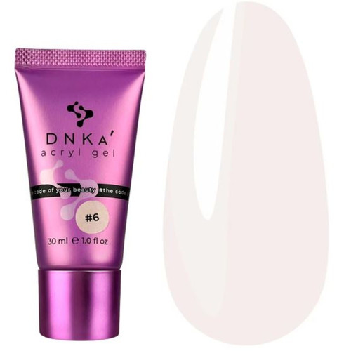 Acrylic gel DNKa Acryle Gel №0006 Creamy 30 ml