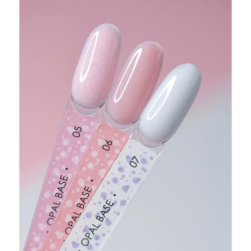 База DARK Pro Base Opal 6 розовый с шиммером, 15 ml - Фото №4