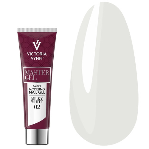 Акригель Victoria Vynn MASTER GEL 02 Milky White 60 г - Фото №1