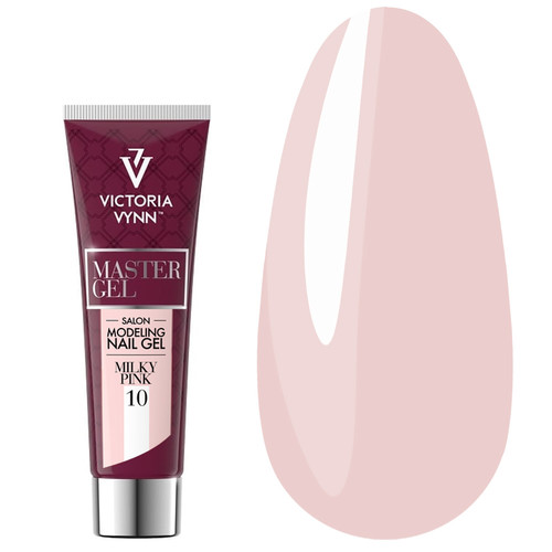 Акригель Victoria Vynn MASTER GEL 10 Milky Pink 60 г - Фото №1