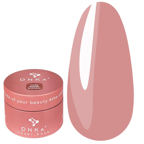 База для ногтей DNKa Cover Base №0031 Business классический бежевый 30 мл (DNKA0031-30) - Фото №1