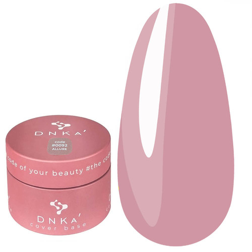 База для ногтей DNKa Cover Base №0092 Allure карамель 30 мл (DNKA0092-30) - Фото №1