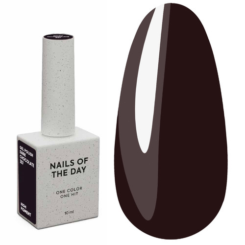 Гель-лак NAILSOFTHEDAY Let's special dark chocolate, 10 ml