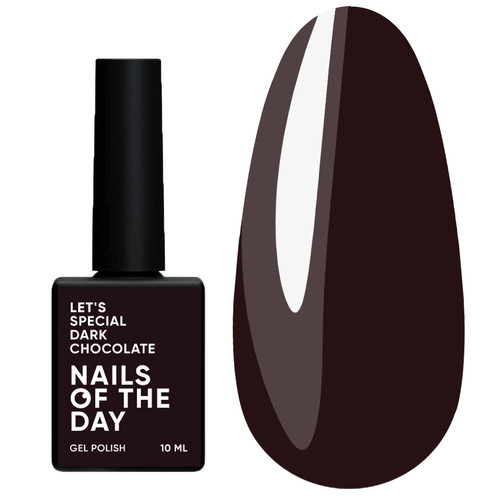 Гель-лак NAILSOFTHEDAY Let's special dark chocolate, 10 ml