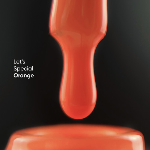 Гель-лак NAILSOFTHEDAY Let's special orange, 10 ml - Фото №2