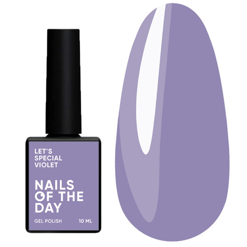 Гель-лак NAILSOFTHEDAY Let's special violet, 10 ml - Фото №1