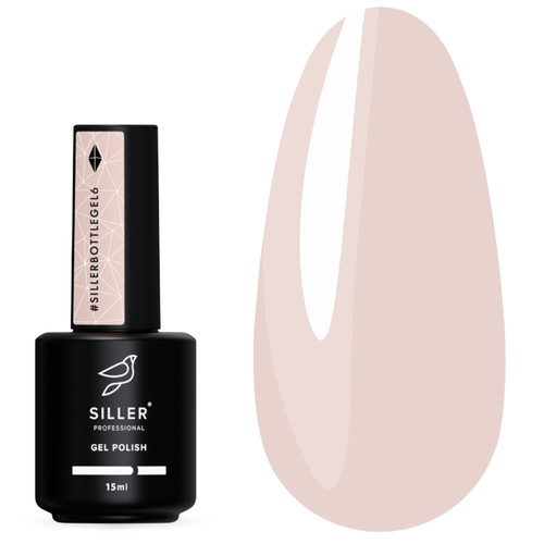Гель Siller Bottle Gel №006 светло-бежевый 15 мл