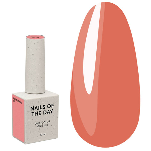 Gel NAILSOFTHEDAY Bottle gel 07 nude, 10 ml - Фото №1