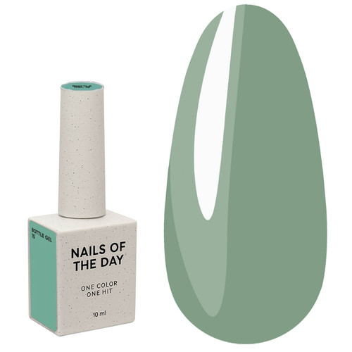 Гель NAILSOFTHEDAY Bottle gel 15 olive, 10 ml - Фото №1