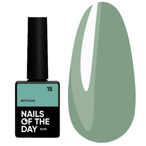 Гель NAILSOFTHEDAY Bottle gel 15 olive, 10 ml - Фото №1