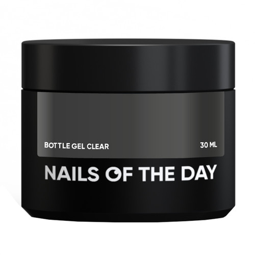 Gel NAILSOFTHEDAY Bottle gel clear, 30 ml