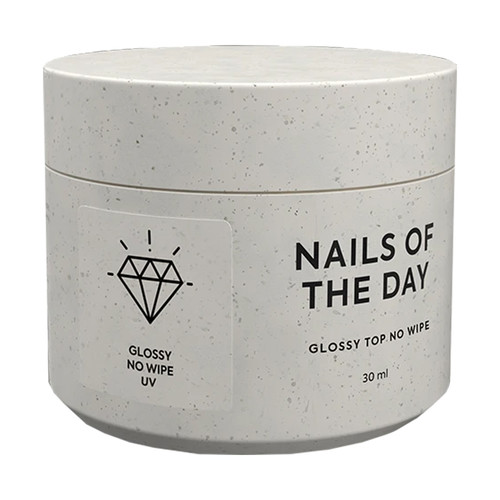 Топ NAILSOFTHEDAY Glossy top no wipe, 30 мл - Фото №1