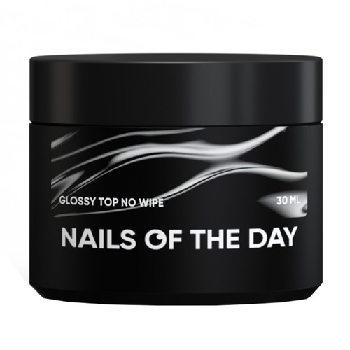 Топ NAILSOFTHEDAY Glossy top no wipe, 30 мл