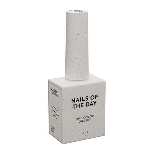 Топ NAILSOFTHEDAY Glossy top wipe, 10 ml - Фото №1