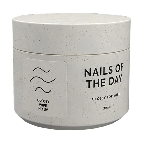 Топ NAILSOFTHEDAY Glossy top wipe, 30 мл - Фото №1