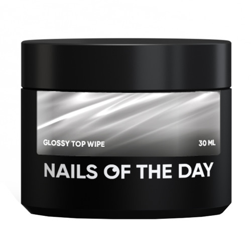 Топ NAILSOFTHEDAY Glossy top wipe, 30 мл