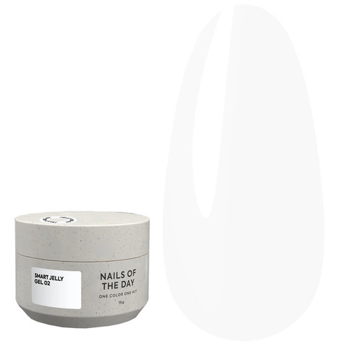 Gel NAILSOFTHEDAY Jelly gel 02, 15 ml - Фото №1