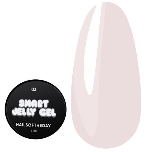 Гель NAILSOFTHEDAY Jelly gel 03, 15 мл