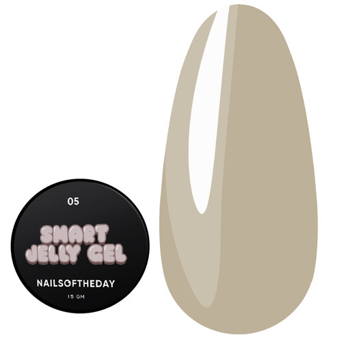Gel NAILSOFTHEDAY Jelly gel 05, 15 ml - Фото №1