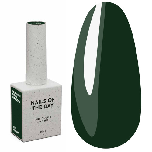 Gel polish NAILSOFTHEDAY Let's special green glass, 10 ml - Фото №1