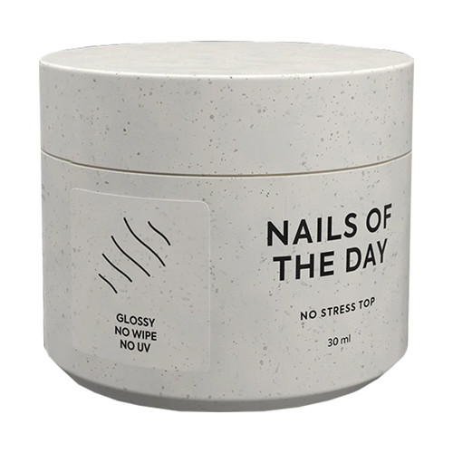 Топ NAILSOFTHEDAY No stress top no wipe, 30 мл - Фото №1