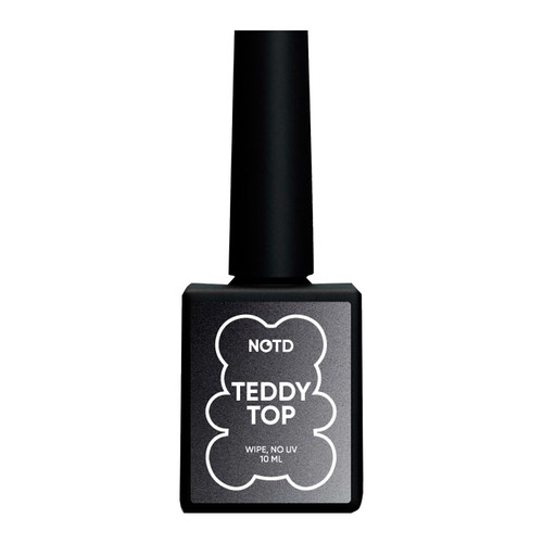 Топ NAILSOFTHEDAY Teddy top wipe, 10 ml