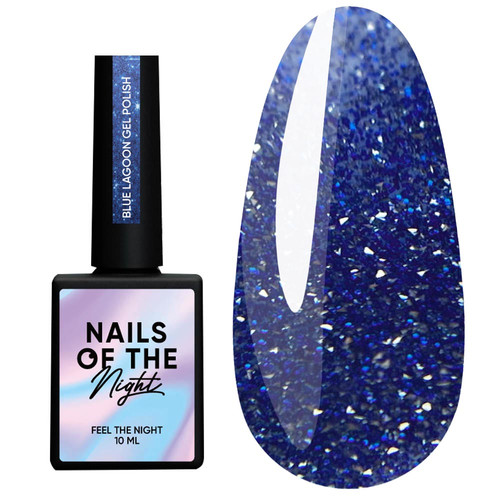 Гель-лак NAILSOFTHENIGHT Blue Lagoon, 10 ml - Фото №1